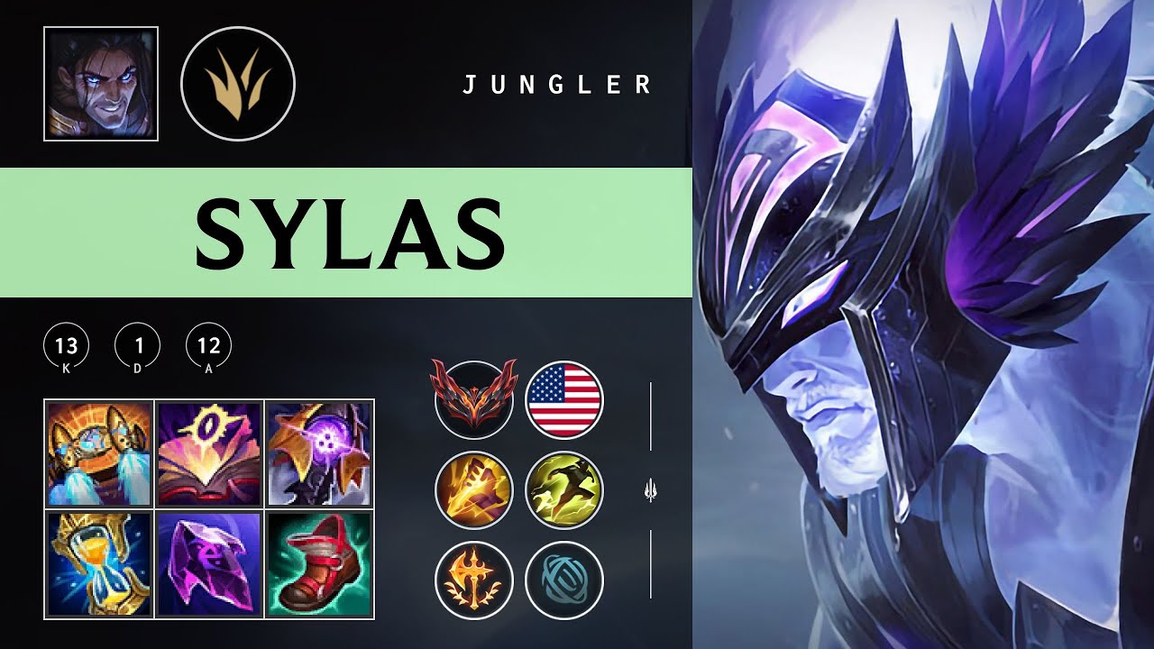 Sylas Jungle vs Volibear - NA Grandmaster Patch 25.24