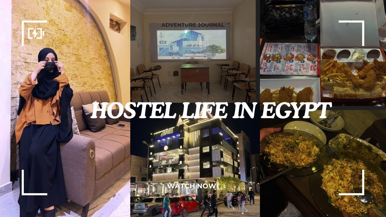 International Hostel Life Reality | Living Alone in Cairo Egypt🇪🇬🎀🏫
