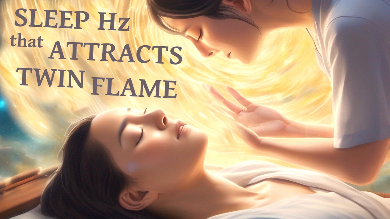 Lucid Dream Music - Attract Your Twin Flame While You Sleep | Spiritual Couple Meditation, Love Hz