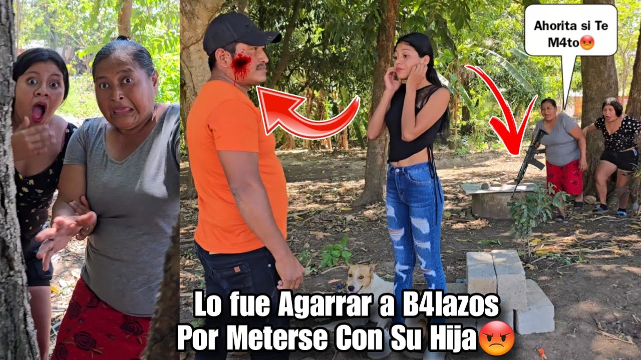 Madre encuentra a Su Hija con Un Viejo haciendo el A,mor🥵 y los agarra a B4lazos😱