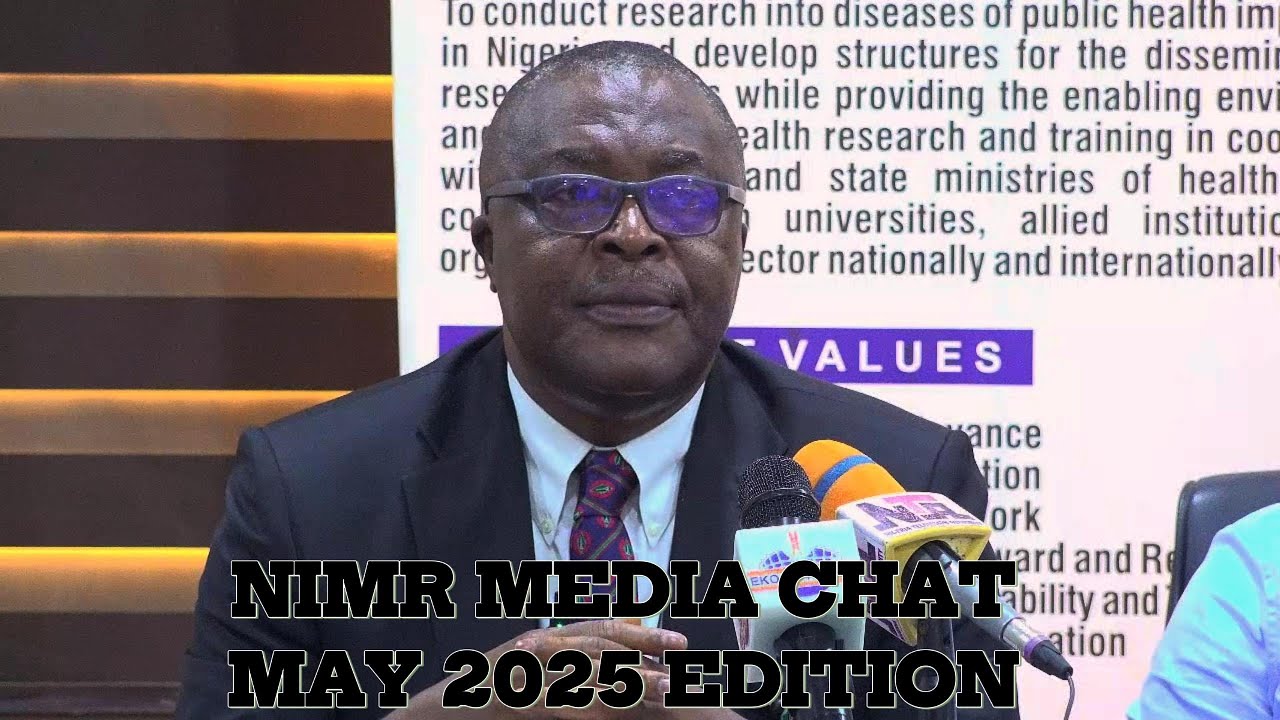 NIMR Media Chat | May Edition | Prof. Oliver Ezechi on SARMAAN Project