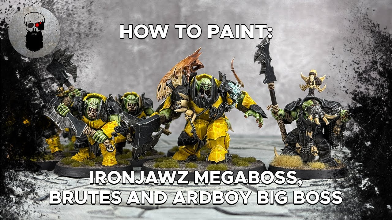Contrast+ How to Paint: Ironjawz Megaboss, Brutes and an Ardboy Big Boss