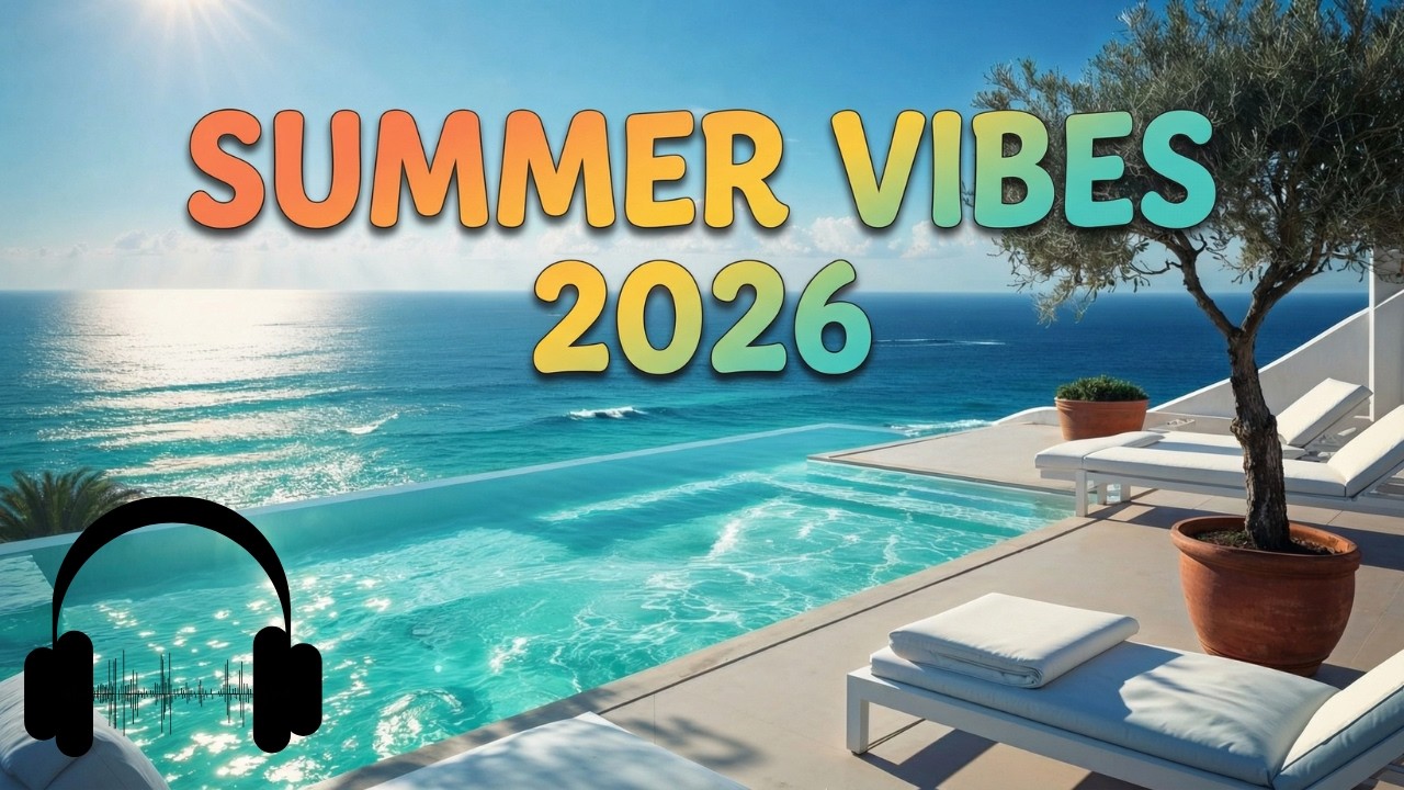 DJ Samar – Summer Beach Mix 2026 🌊 | Deep House & EDM Vibes | 4K Ocean Visuals