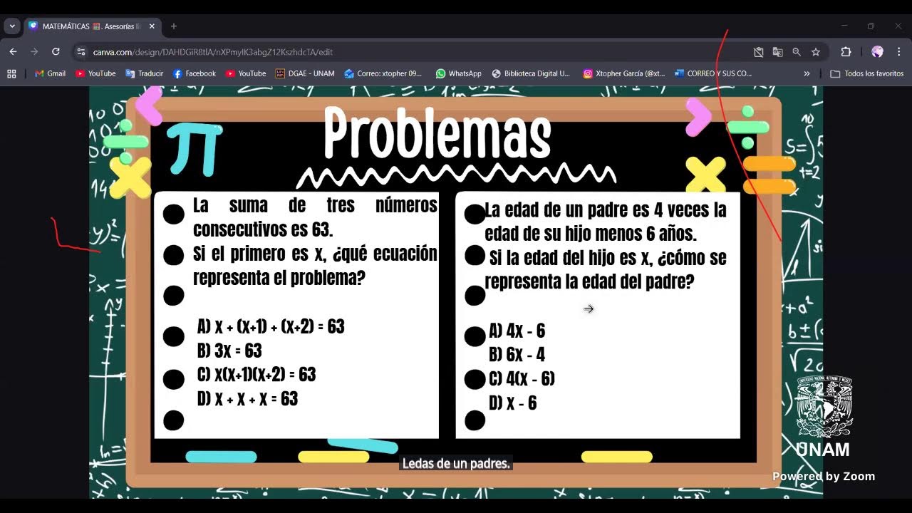 Asesoría de Matemáticas (y resolución de preguntas tipo)