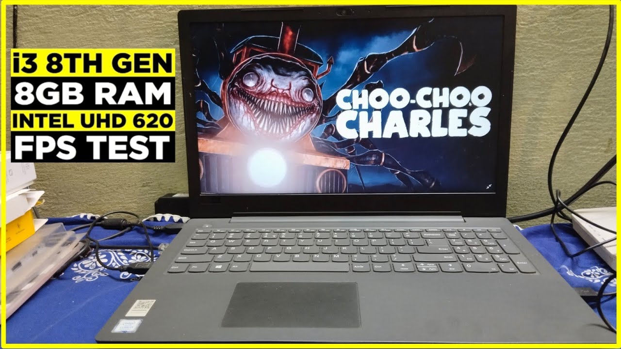 Choo-Choo Charles Game Tested on Low end pc|i3 8GB Ram & Intel UHD 620|Fps Test 😇|