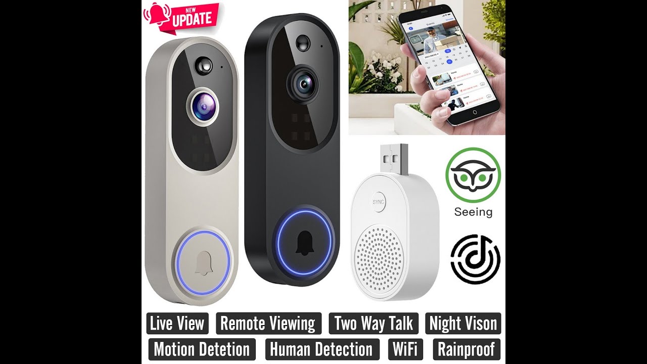 How to connect smart doorbell (Seeing) to Wi-Fi and mobile phone
