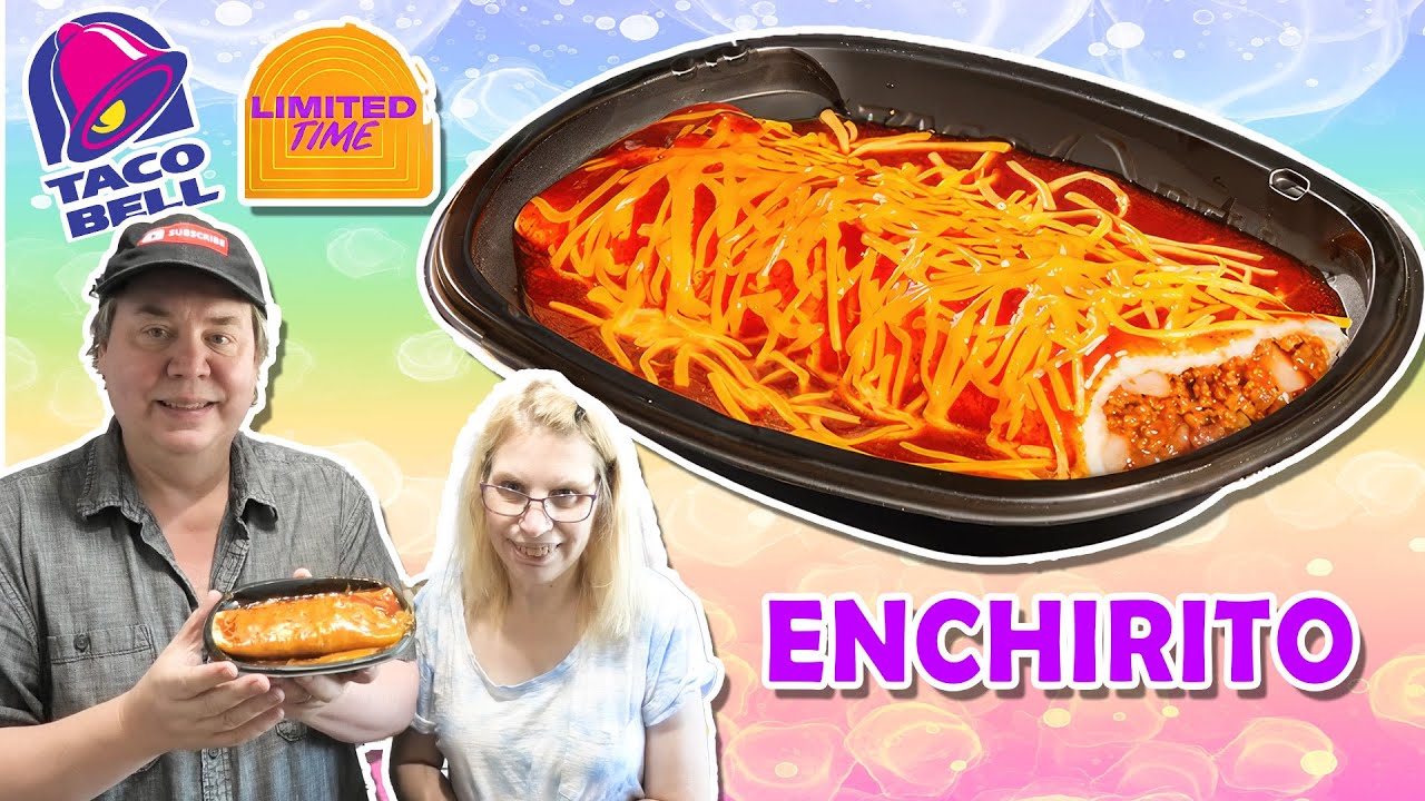 Taco Bell ENCHIRITO Review! It's Back After 10 Years - Worth Trying?