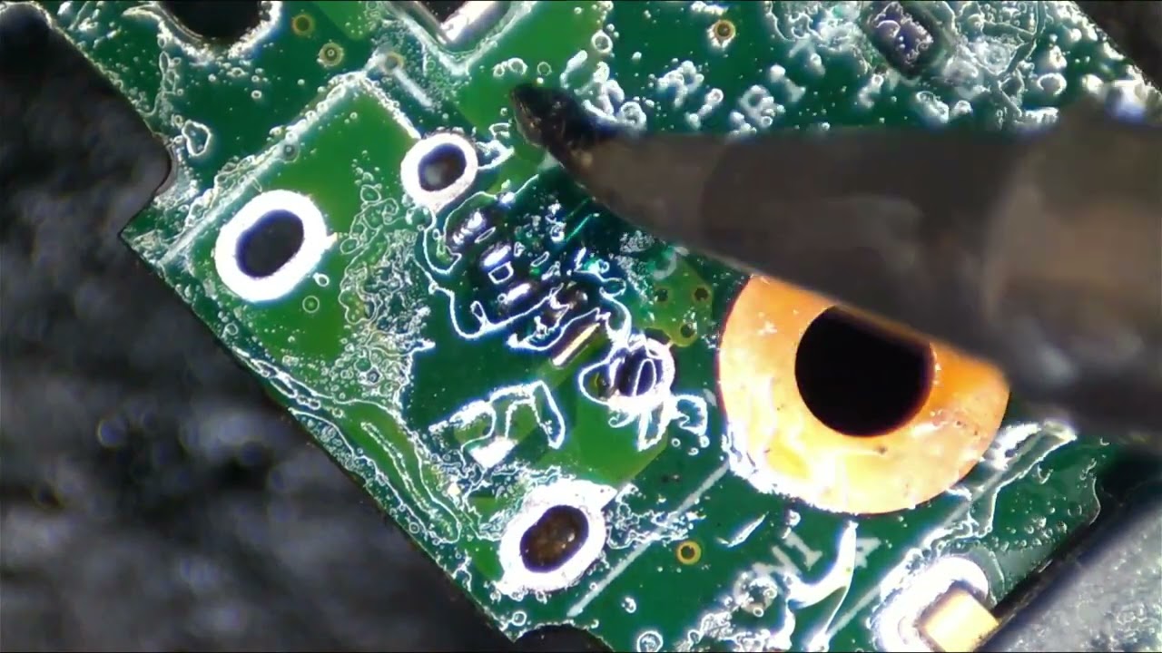 How to Repair traces Micro USB