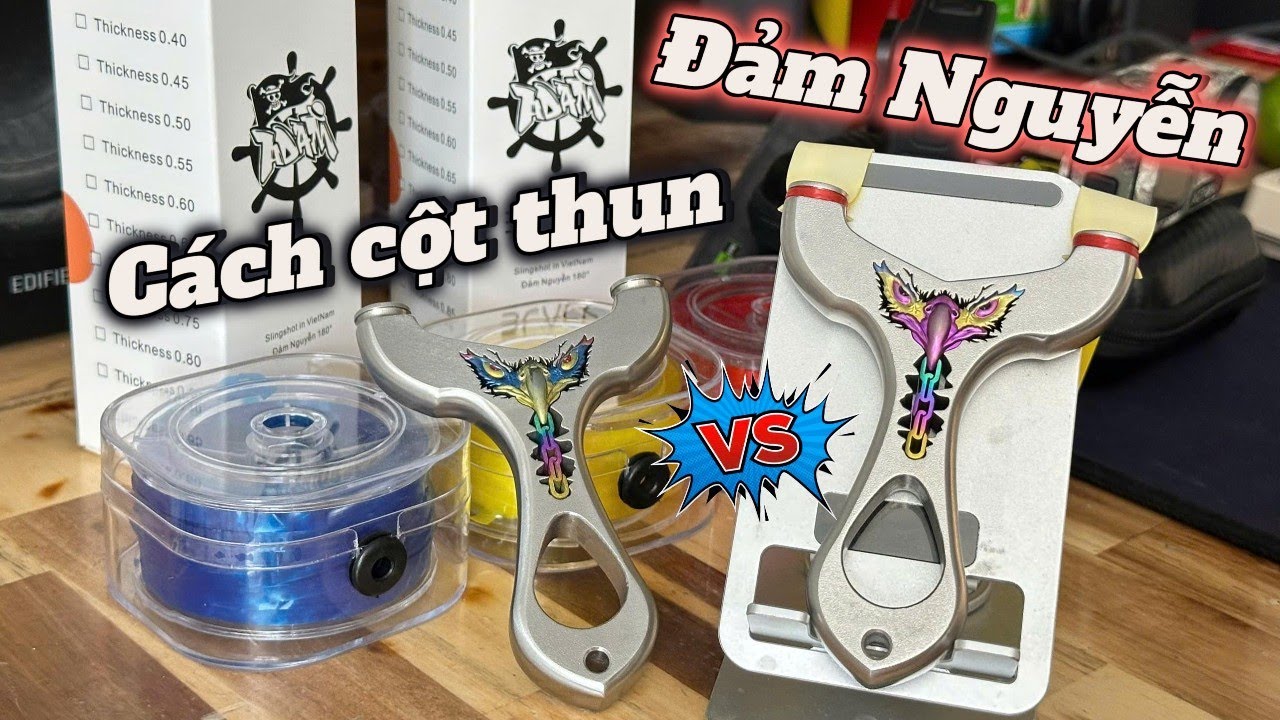 Cách cột thun cho ná cột | Đảm Nguyễn
