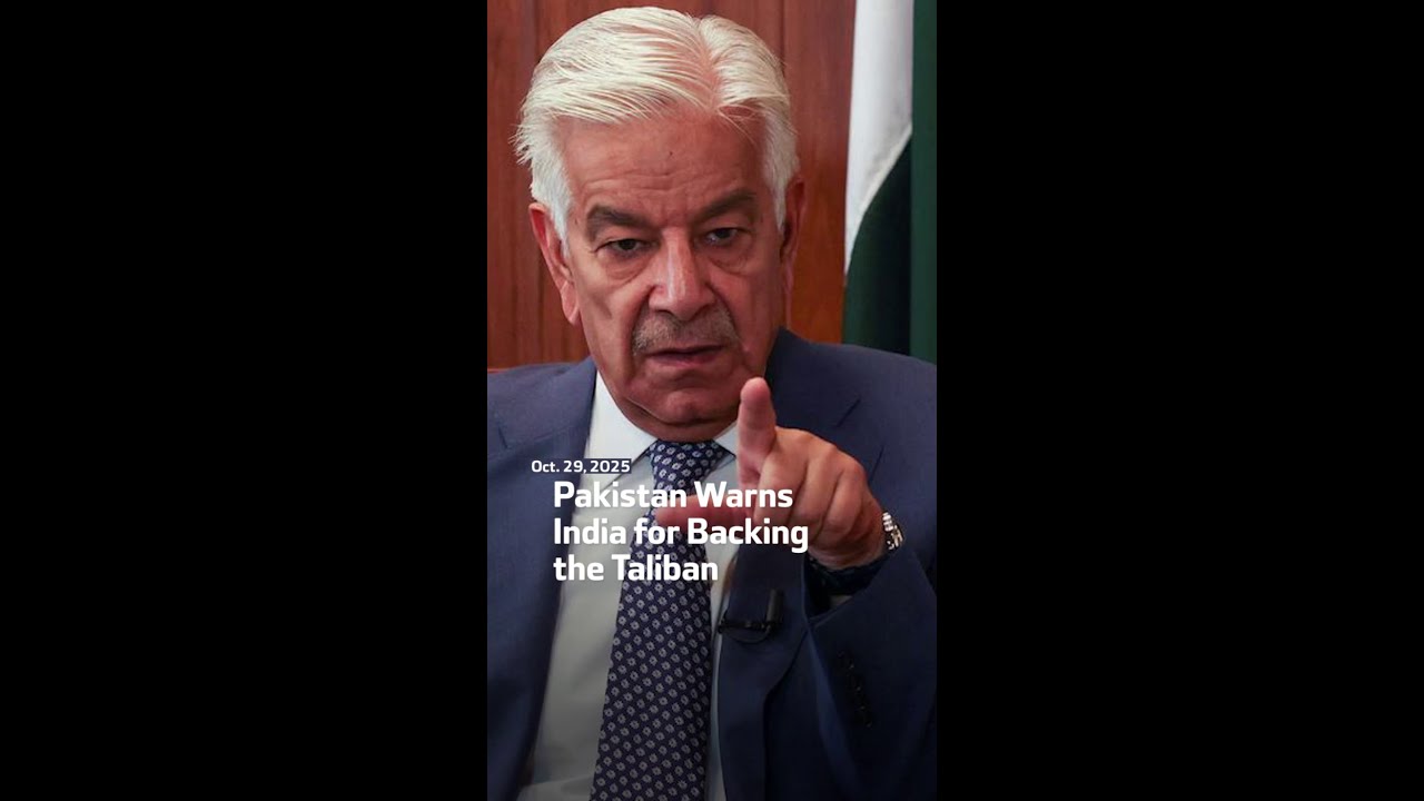 Pakistan Warns India for Backing the Taliban
