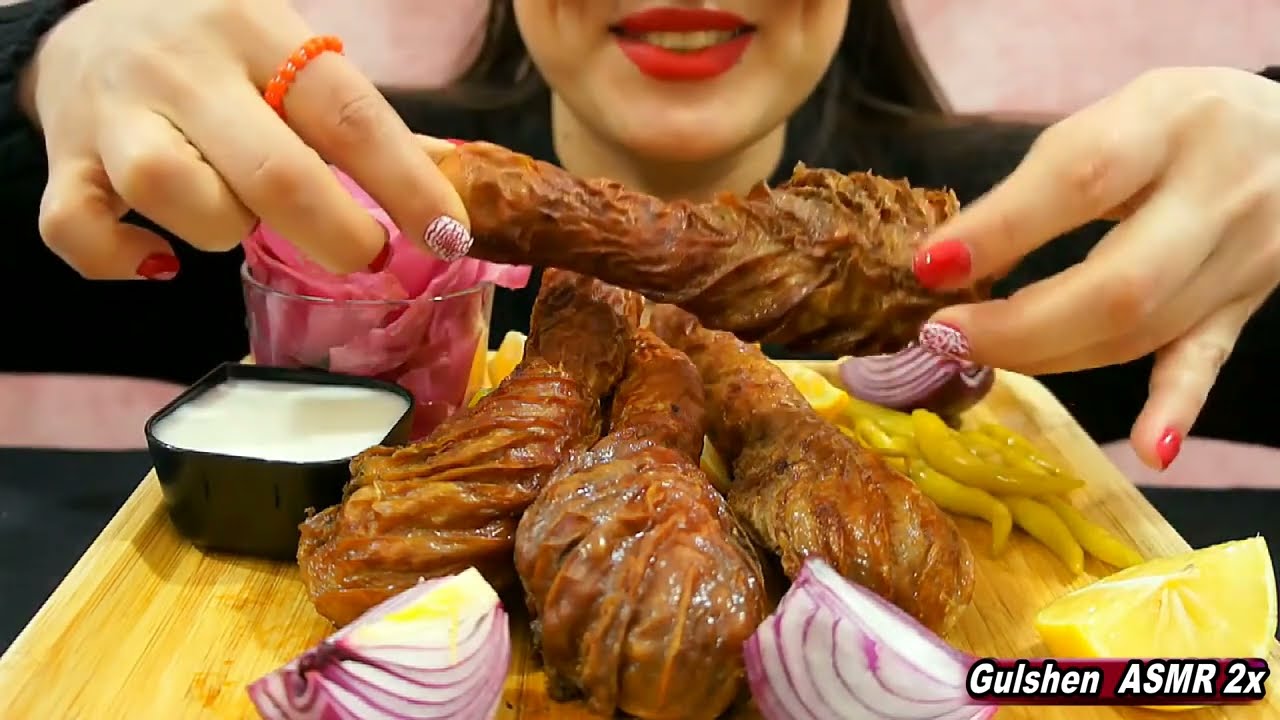 2x ASMR TURKİSH FOOD ŞİRDAN | EATİNG SOUNDS NO TALKİNG