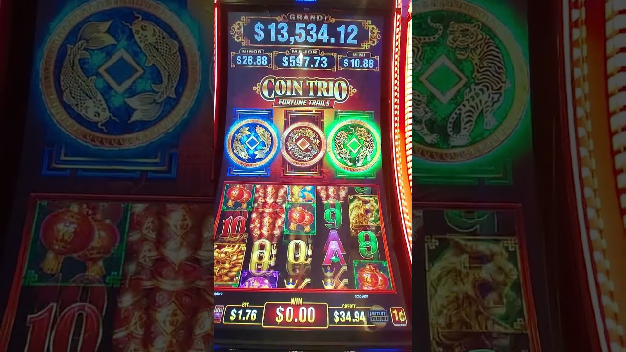 Coin Trio Fortune Trails slot Prosperous win and Dragon bonus!!!👍👍👍👍 👍