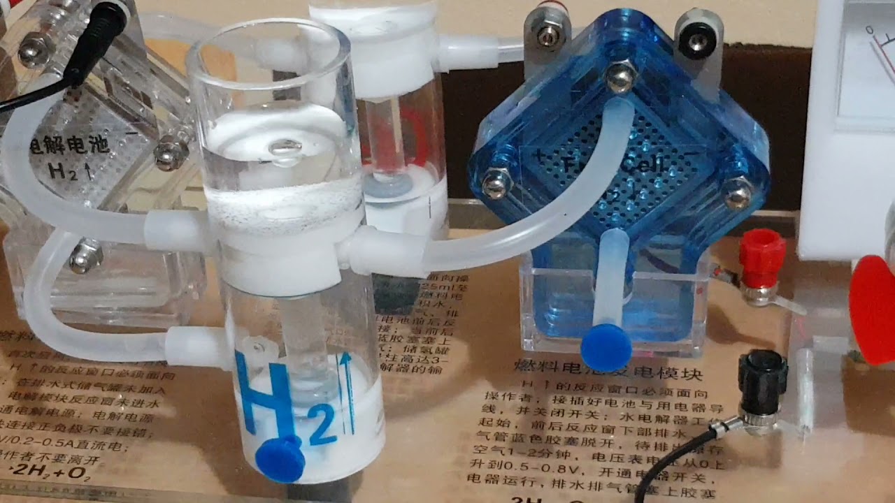 MAQUETA EXPLICATIVA DE HIDRÓGENO VERDE