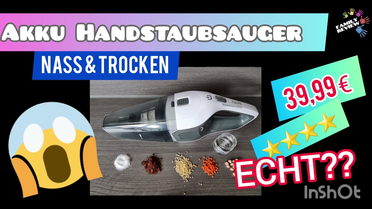 Handstaubsauger von Holife im Test: 🦄 Super günstig & Top Bewertung!? Sind die Sterne verdient?