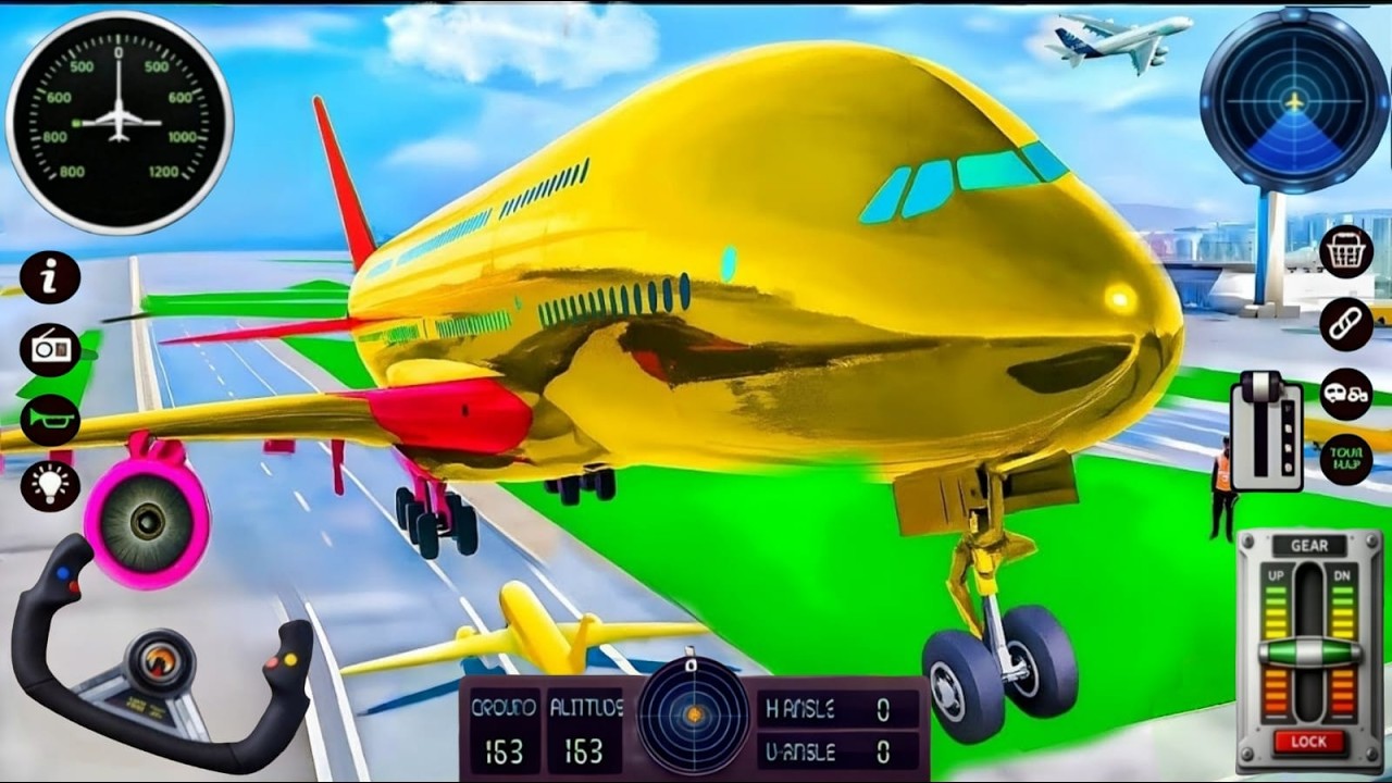 Flight Airplane City Pilot Simulator - Boeing Emergency Landing Goes Wrong 🚨✈️ (Android Gameplay)