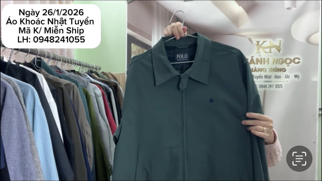 [26/1] ÁO KHOÁC KAKI NHẬT TUYỂN/ CROCODILE/ POLO/ LACOSTE/ NIKE/….LH: 0948241055