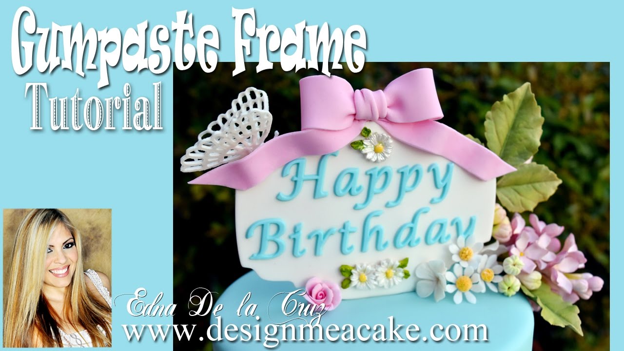 Cake Frame Tutorial