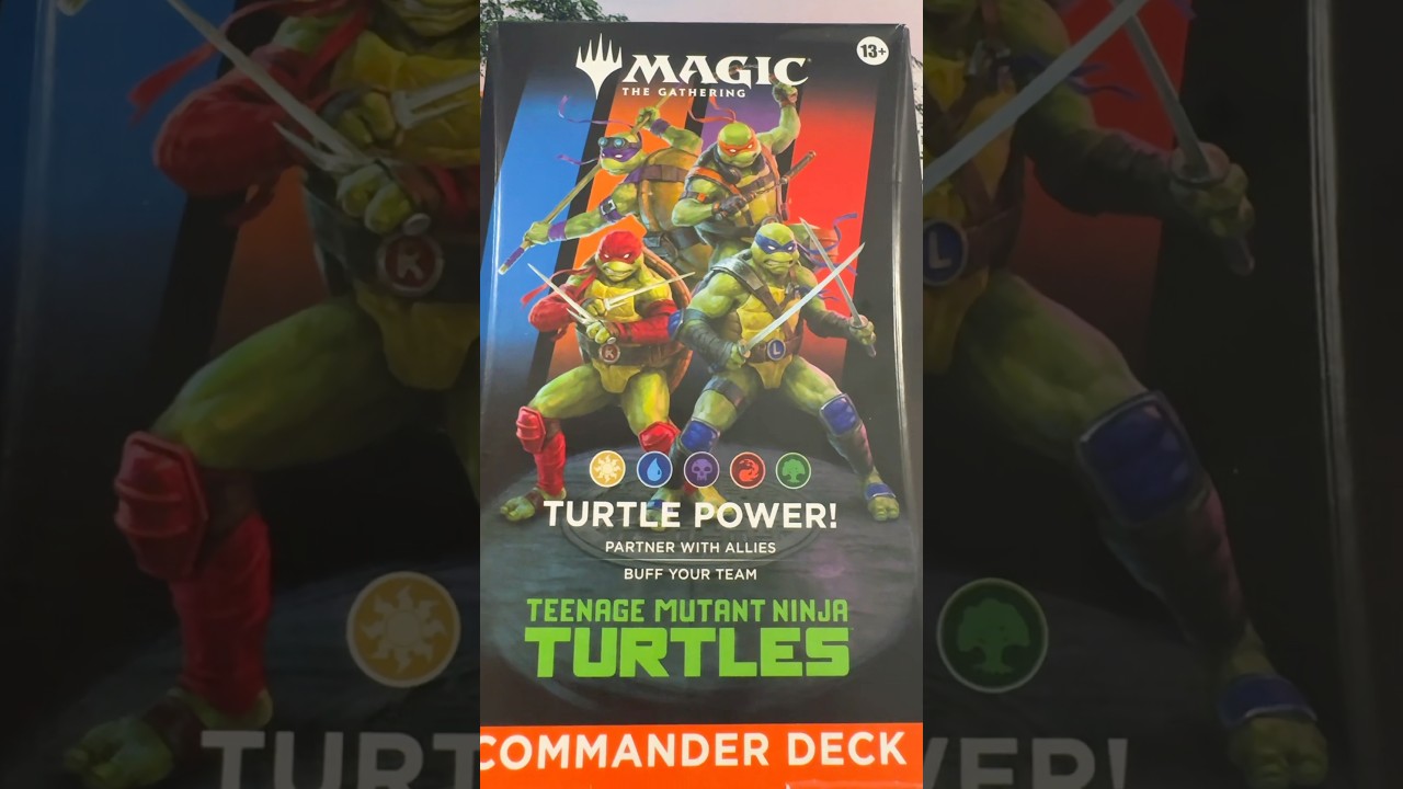 Every card in the new #mtgxtmnt Turtle Power #commander deck #mtg #mtgcommander #commander