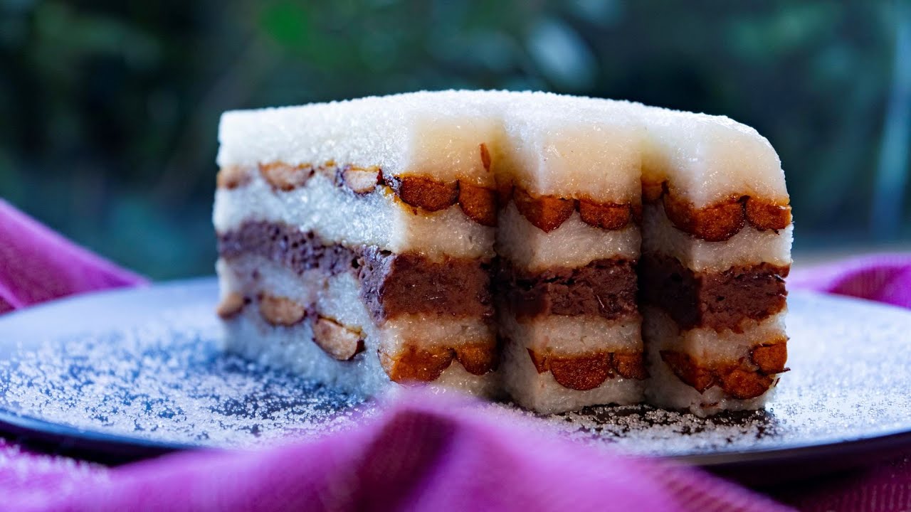Самый простой способ приготовить клейкие рисовые лепешки, мягкие и сладкие  Glutinous Rice Cake