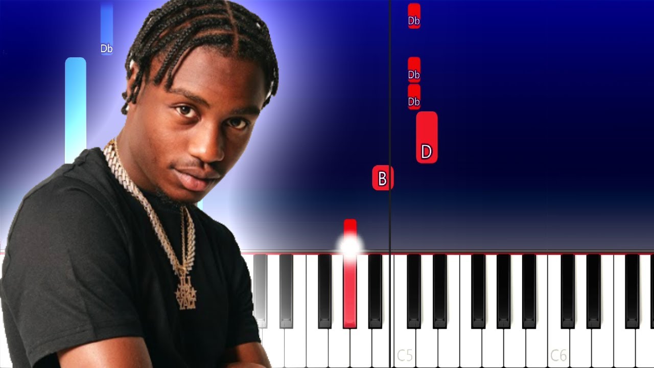 Lil Tjay - Leaked (Piano Tutorial)