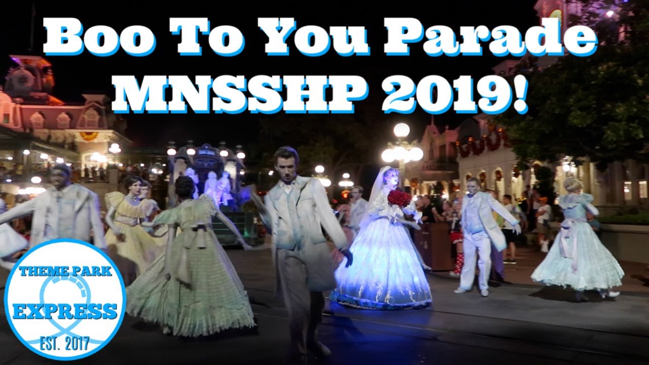 The BEST Spot! Mickey's Boo To You Halloween Parade 2019 | Mickey's Not So Scary Halloween Party HD