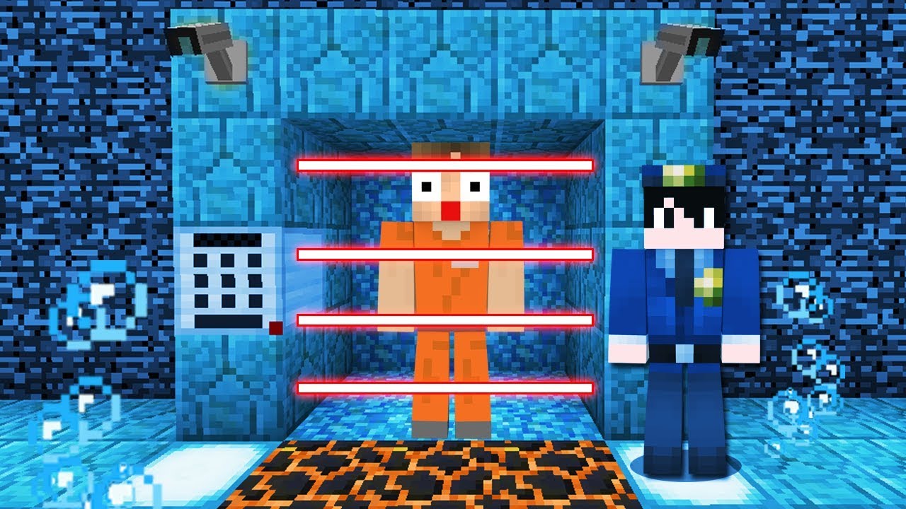 Minecraft: EU FUI PRESO EM UMA BASE SECRETA DEBAIXO D'ÁGUA!