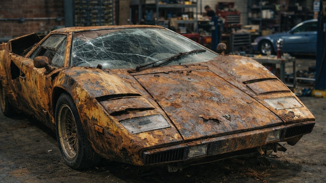 THIS LAMBORGHINI WAS ABANDONED FOR YEARS… THE RESTORATION IS UNREAL (ASMR)
