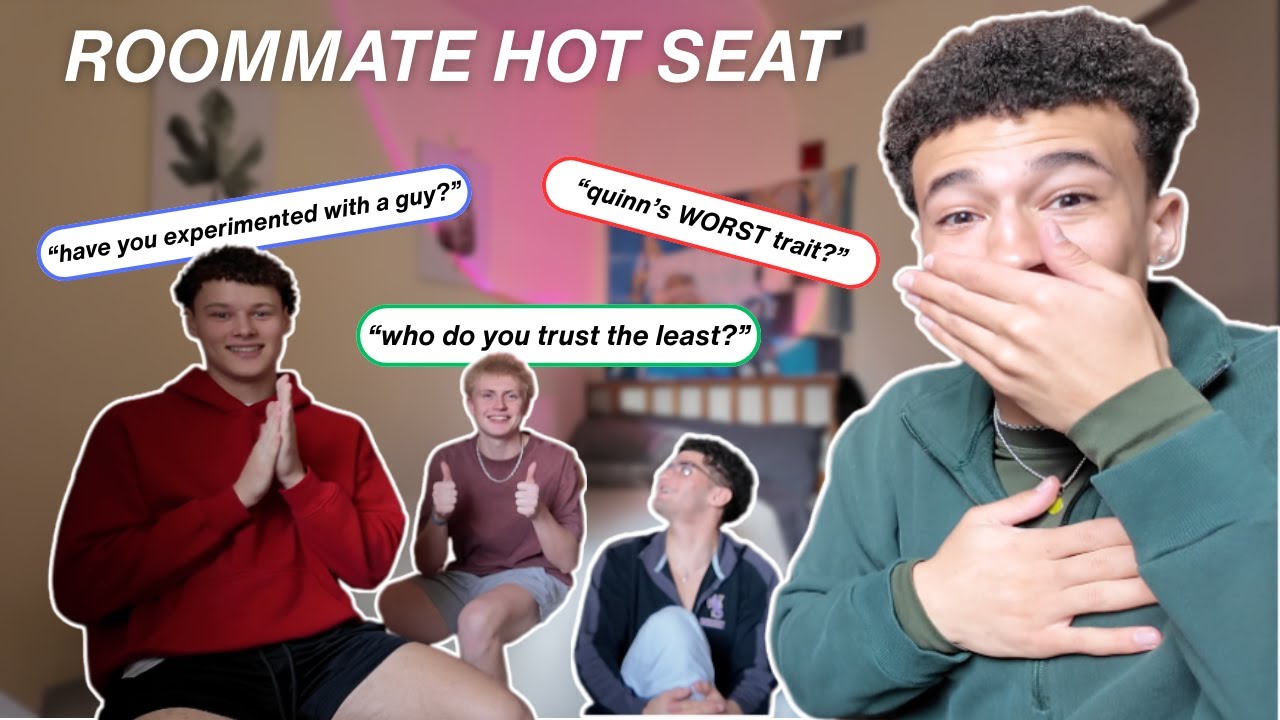 my STRAIGHT roommates answered your CRAZIEST questions