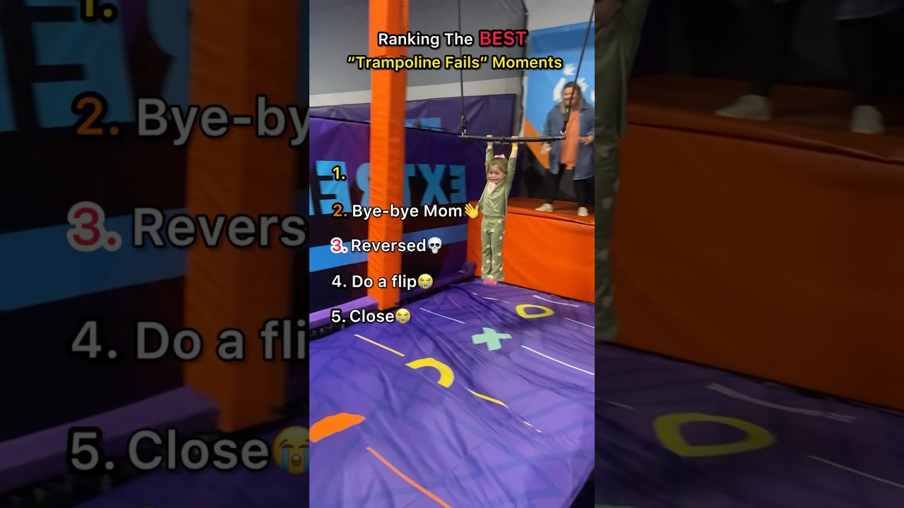 Ranking The Best Trampoline Fails Moments