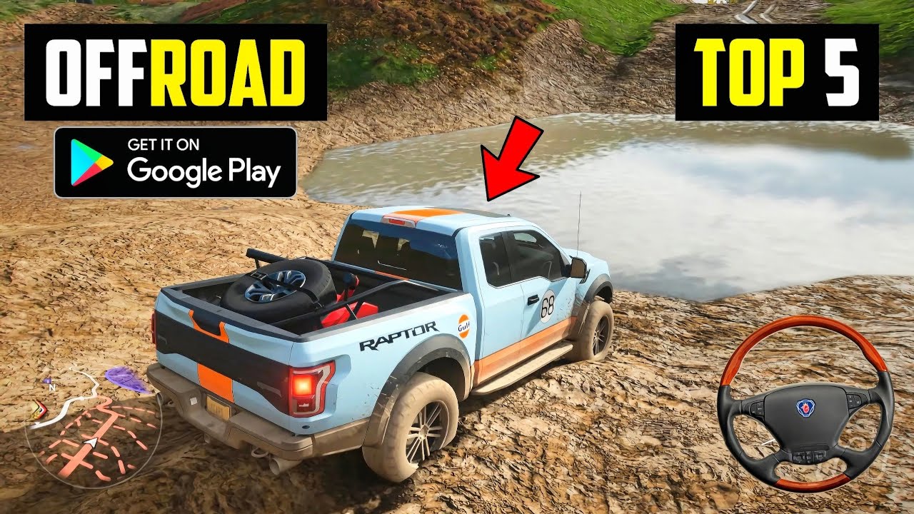 Top 5 Offroad games for android l Best Offroad games on android 2023 l offroad games