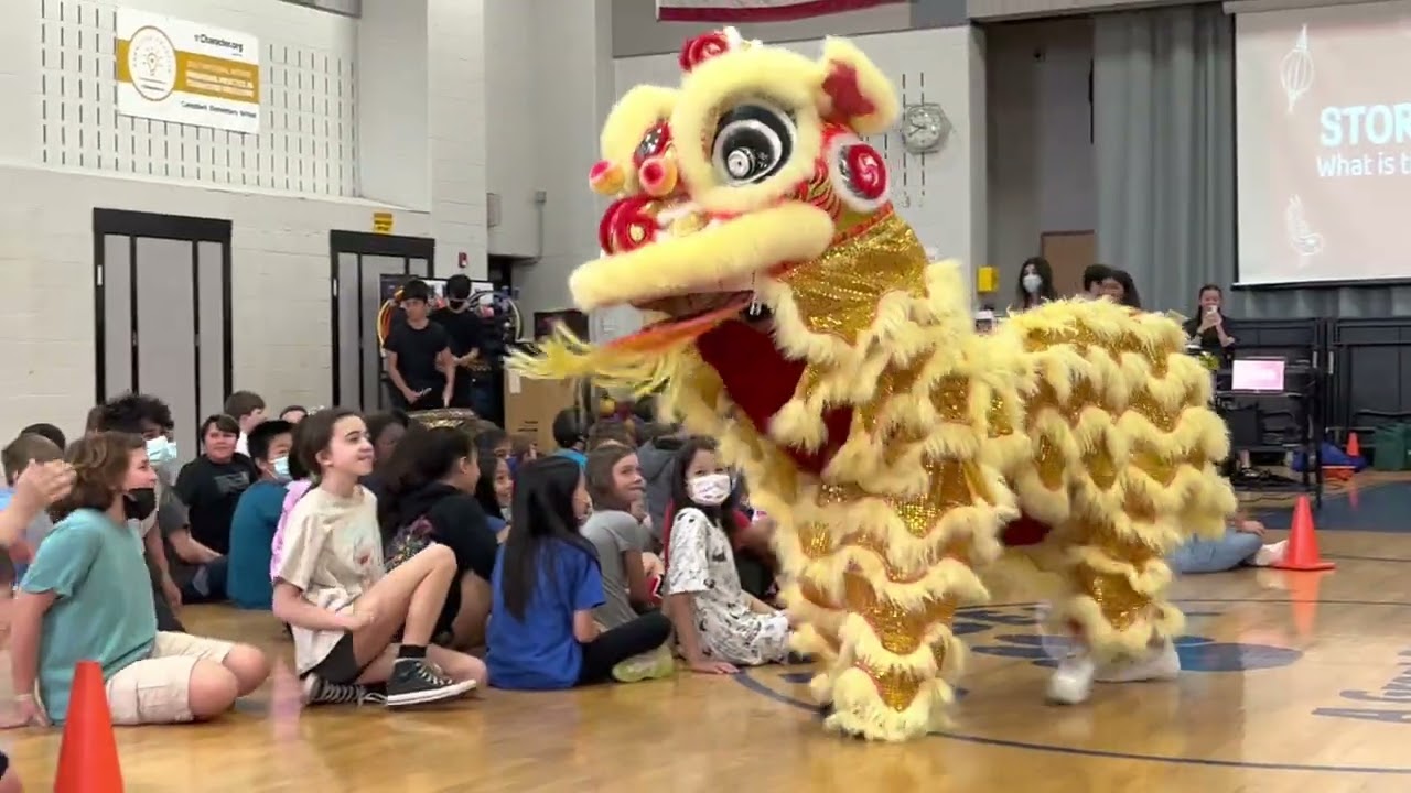Campbell School Lion Dance Assembly  5-24-2022 by AHC