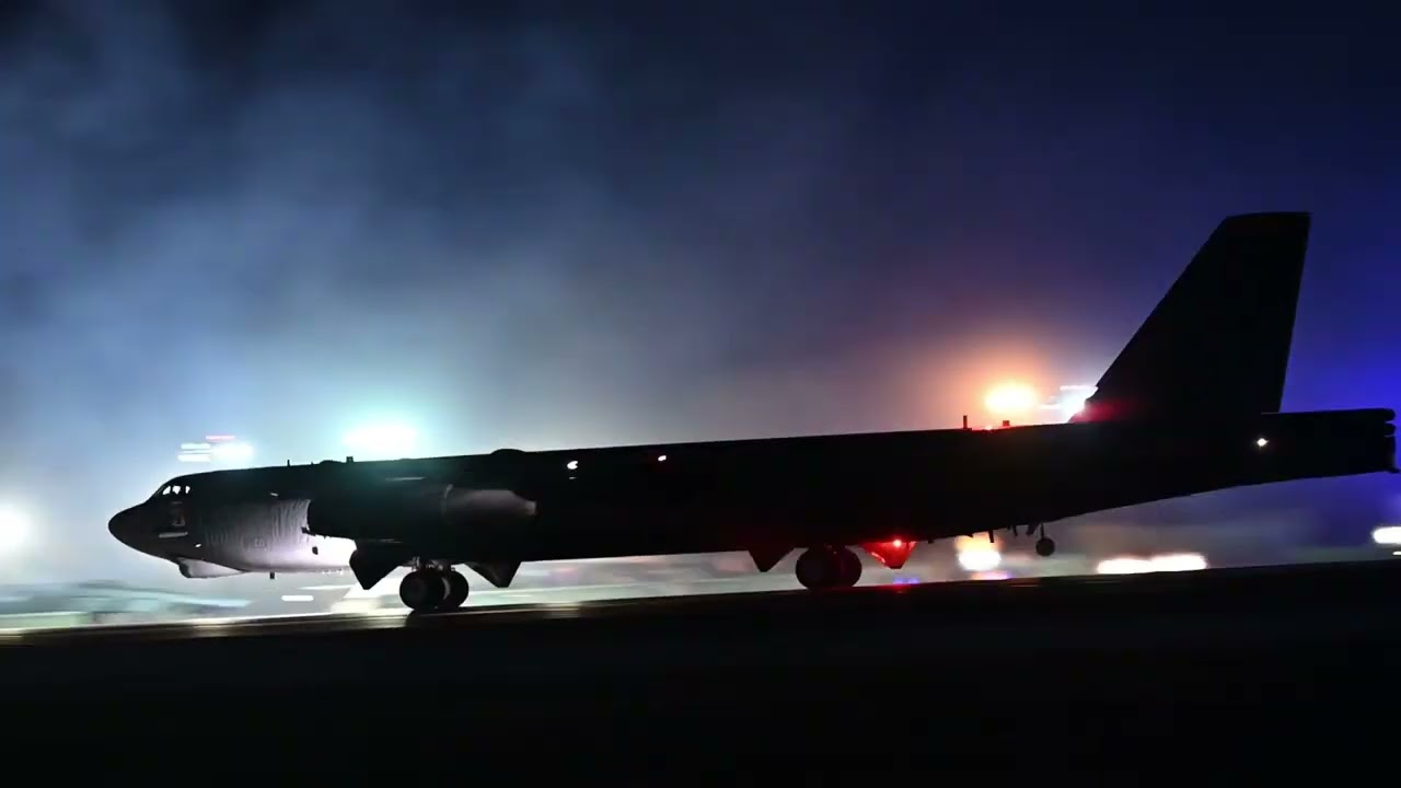 See the B-52H Stratofortress Bombers Supporting Operation Epic Fury