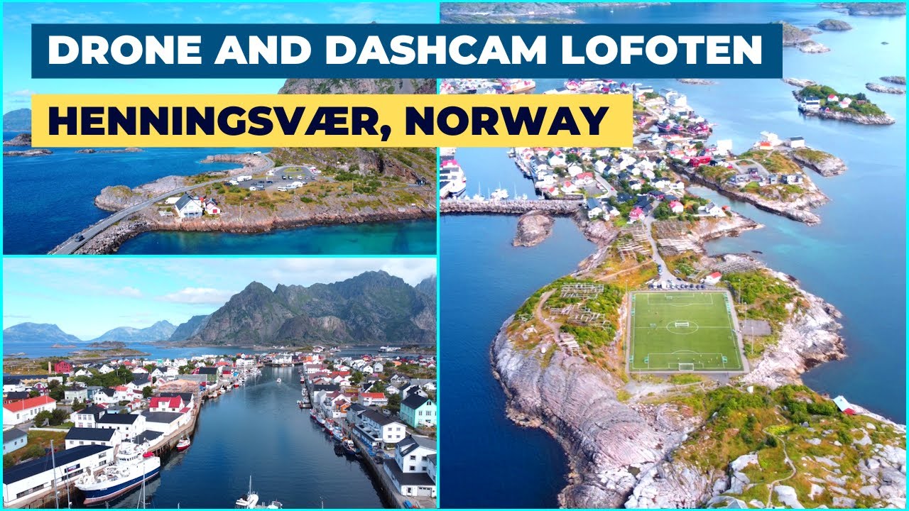 SPECTACULAR Henningsvær in Lofoten, Norway - Small fishing village - July 2024