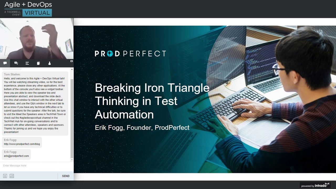 Breaking the Iron Triangle: Erik Speaks at Agile + DevOps Virtual 2020