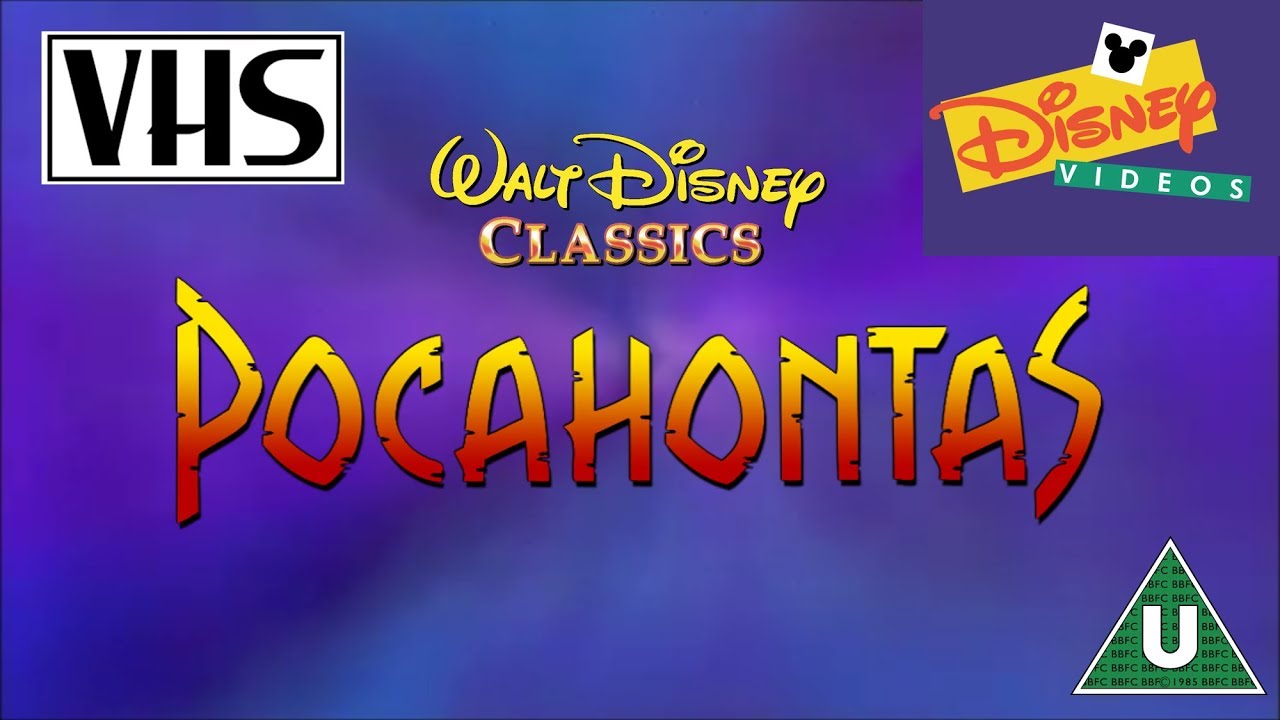 Opening to Pocahontas UK VHS (1996)