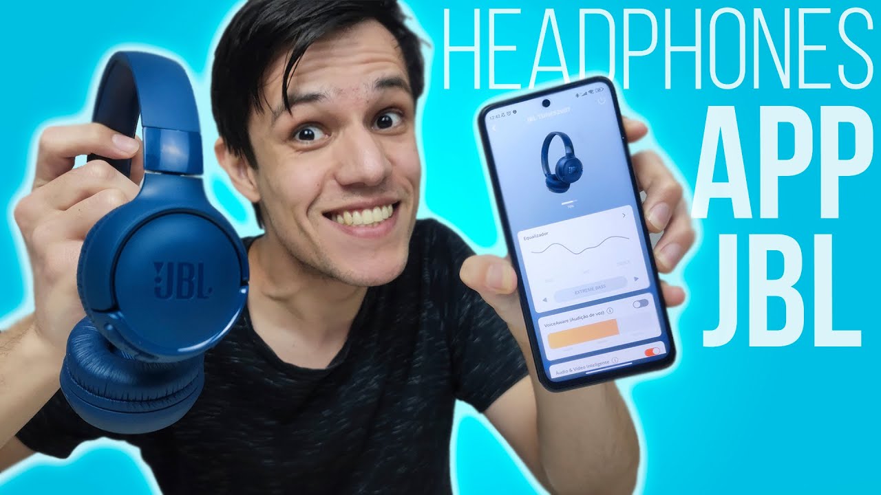 Como usar o APLICATIVO JBL HEAPHONES!!
