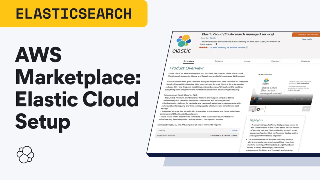 AWS Marketplace: Quick Guide to Elastic Cloud Setup