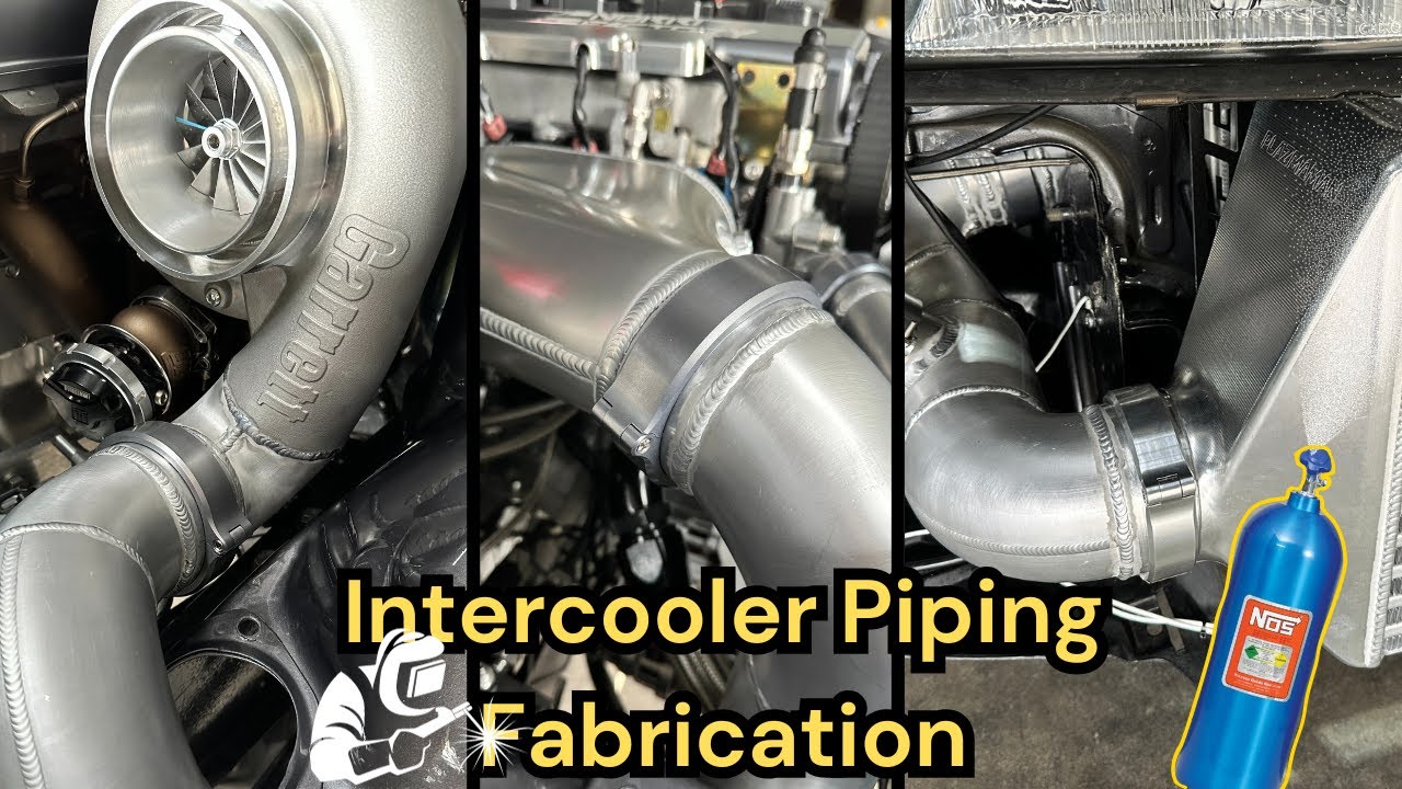 Intercooler Piping Fabrication Time for The R32 GTR Nissan Skyline