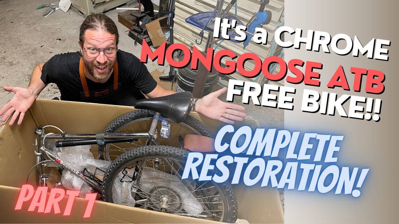 1987 Mongoose ATB - Vintage Mountain Bike Restoration - Part 1