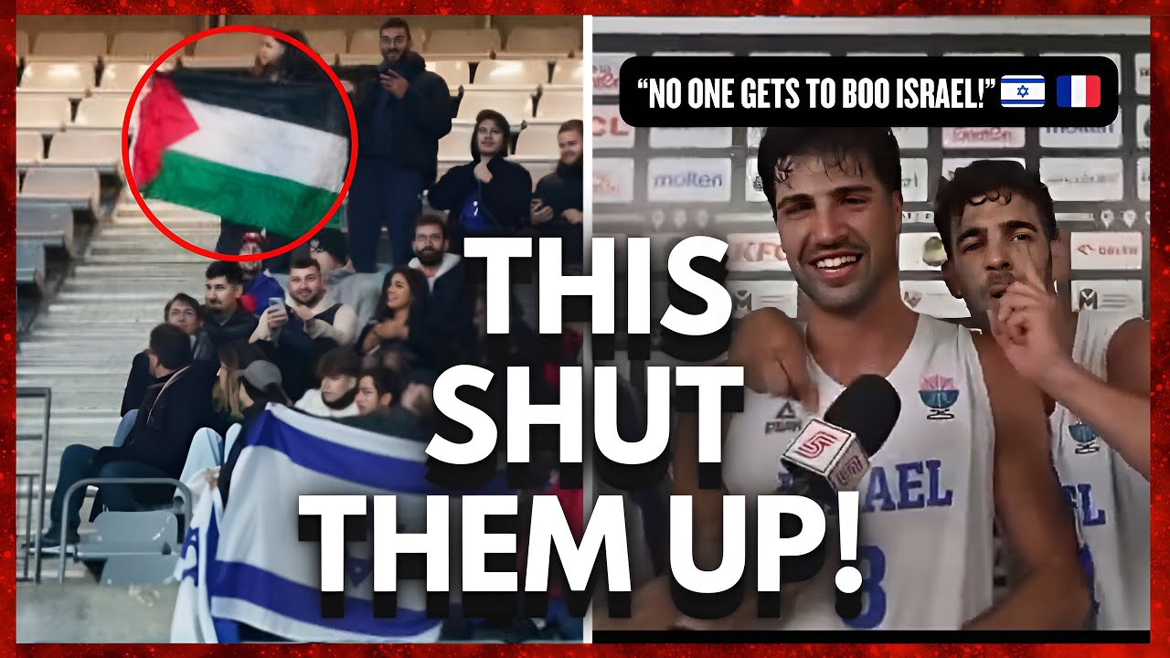 French Basketball Fans ‘Boo’ Israeli National Anthem, Then This Happened!