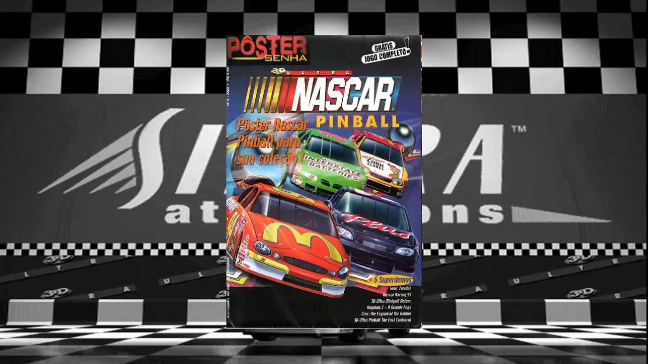 3D Ultra NASCAR Pinball (PC) Gameplay