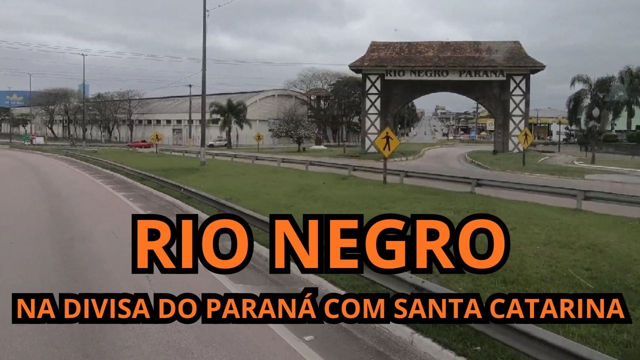 RIO NEGRO NA DIVISA DO PARANÁ COM SANTA CATARINA
