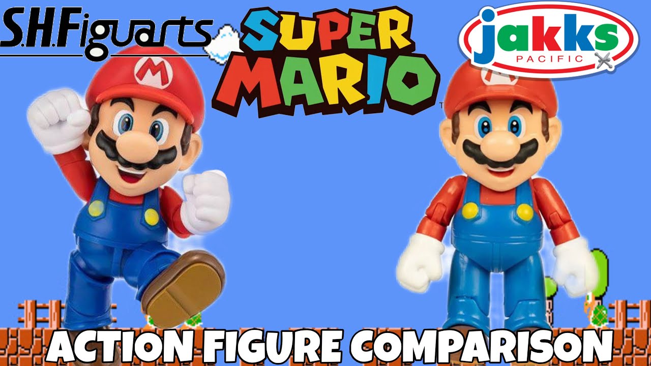 SHF VS JAKKS PACIFIC MARIO WHICH ONE IS BETTER?