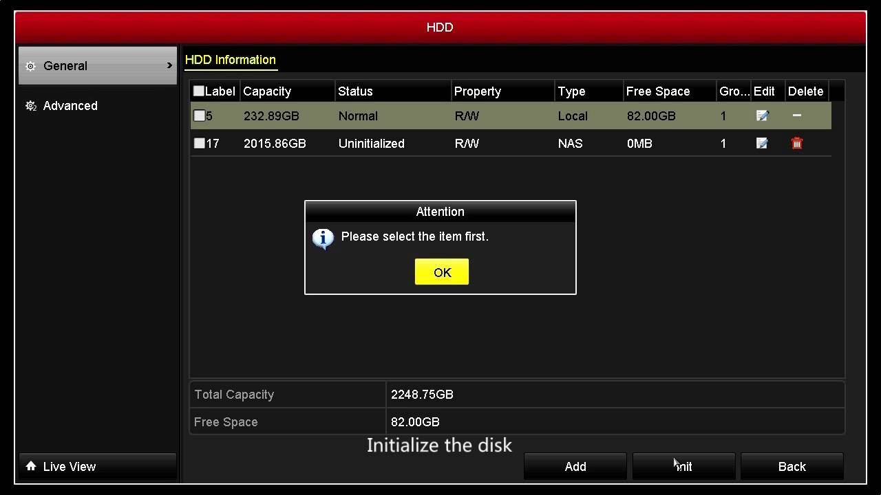 How to Add a NASIPSAN Disk