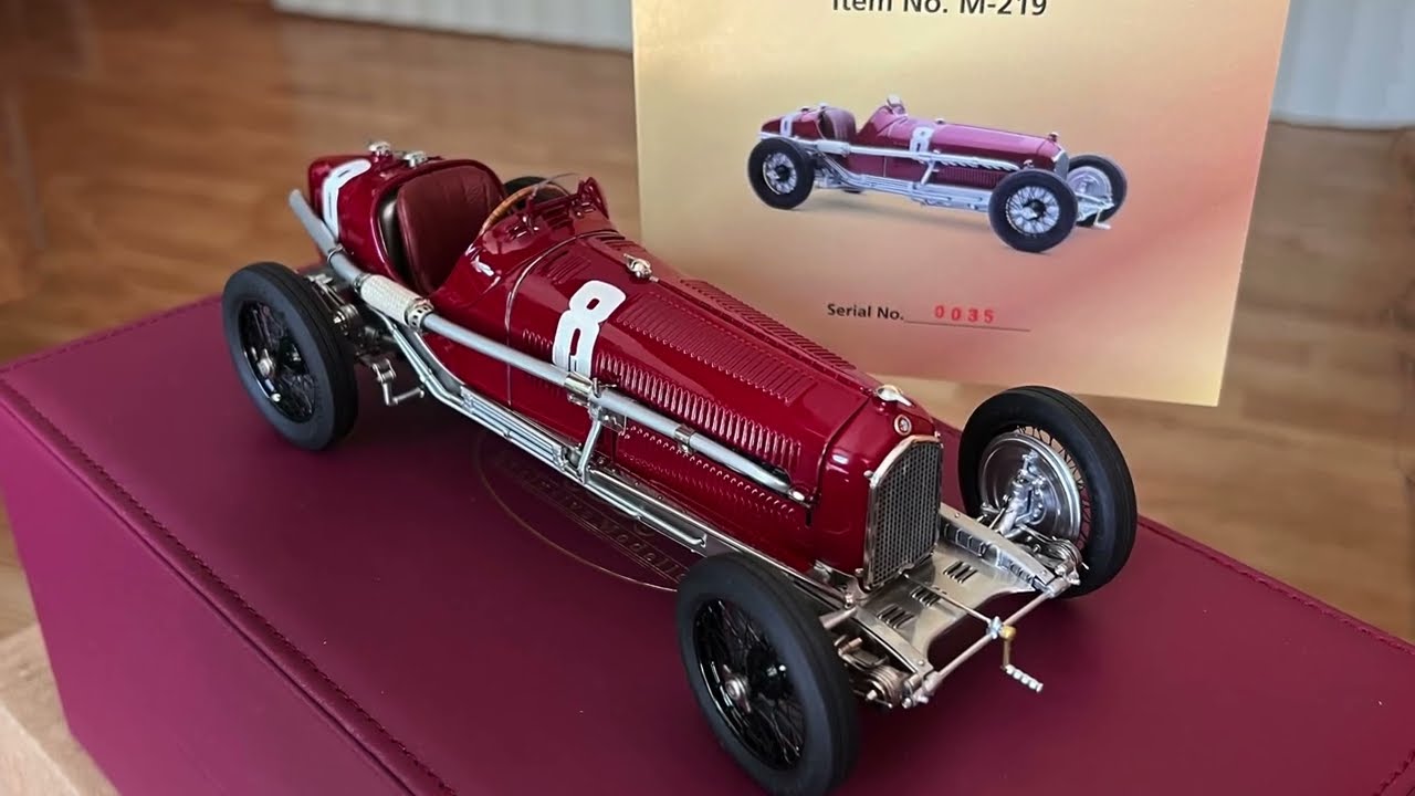 1/18 CMC M219 Alfa Romeo Tipo B 1932   4K