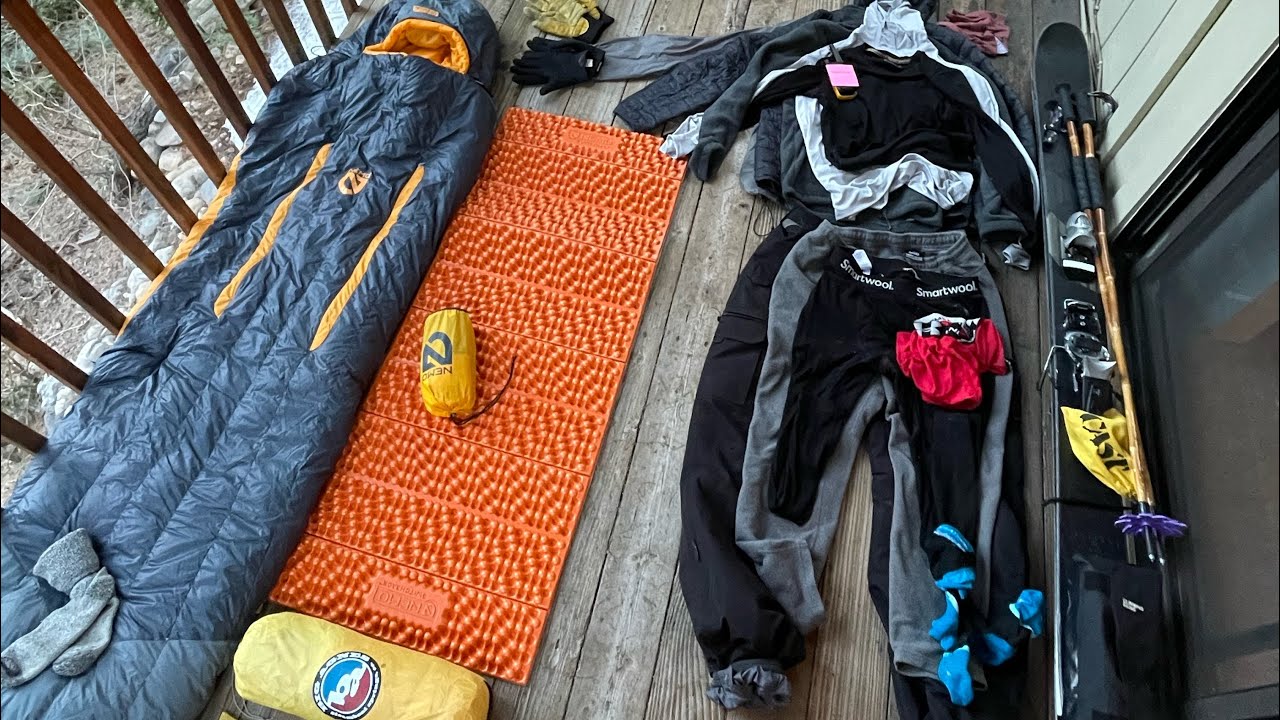 Gear ￼review for winter backpacking & ski touring multi day trip. ODAL 380