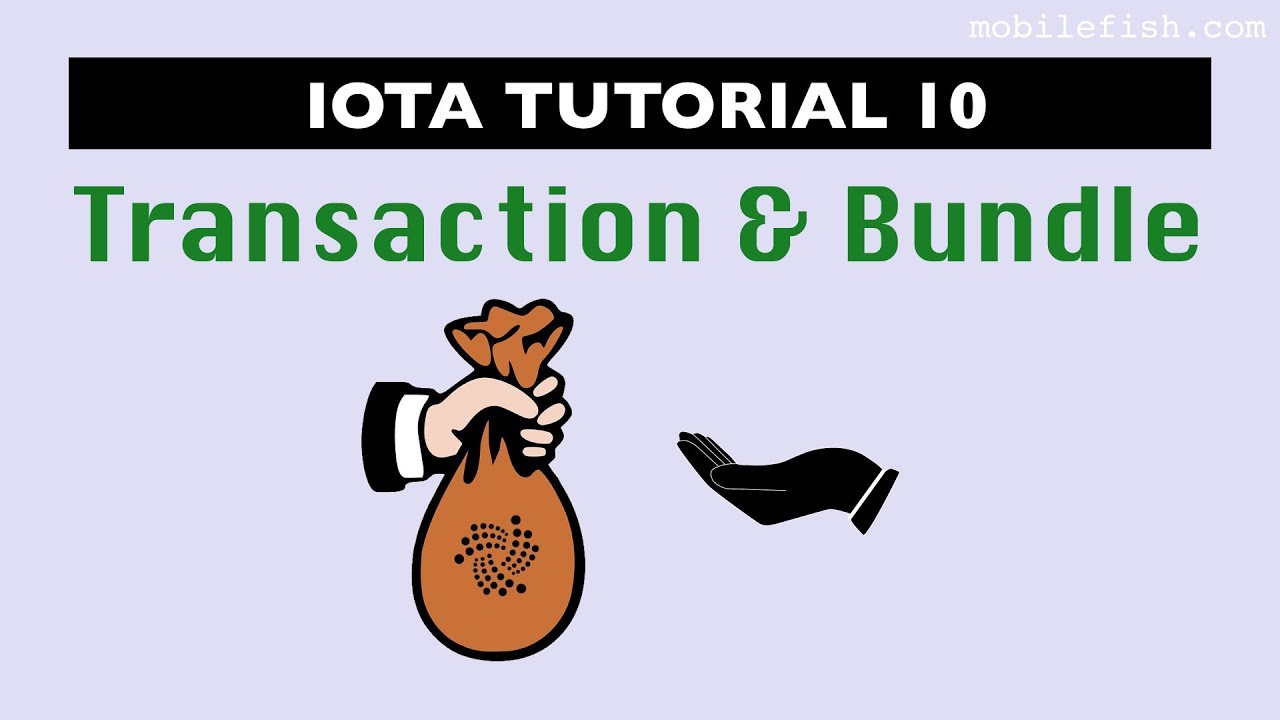 IOTA tutorial 10: Transaction and Bundle