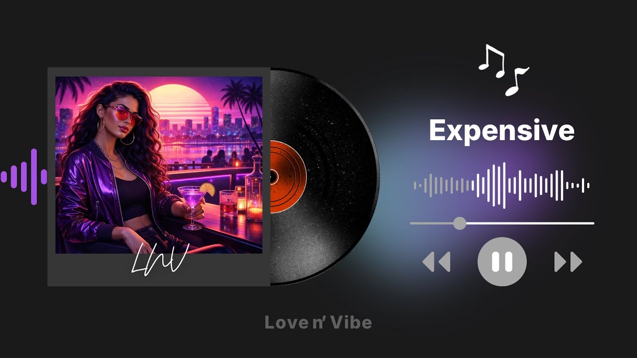 LNV - Expensive (Official Audio) | R&B, Synthwave, Midnight