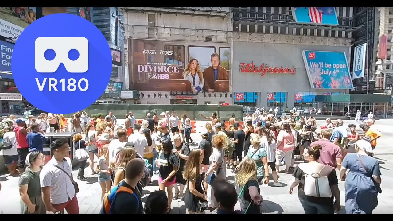 Times Square Street VR180