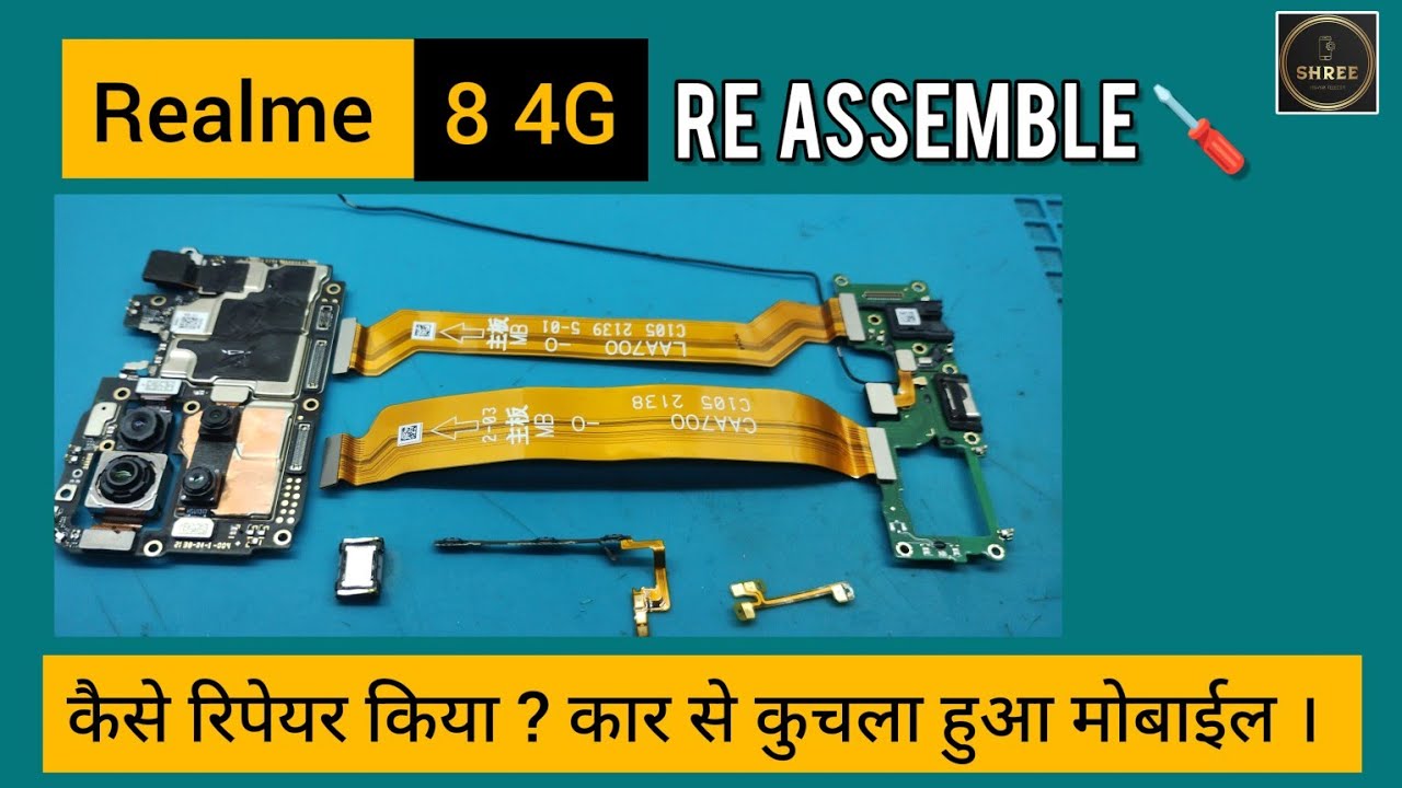 Realme 8 Screen Replacement | Middle Change | Full Repair Guide |#realme  #realme8 #video